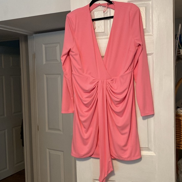 Zara Draped Knotted Dress - Picture 2 of 2